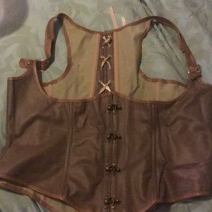 Steampunk Plus Size Underbust Corset